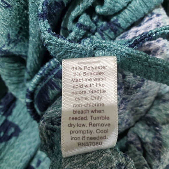 CATO MAXI TIERED Dress Floral Size XL Garden Flowy Botanical Countryside - Picture 6 of 9